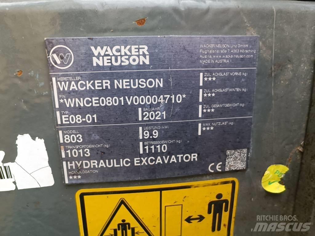 Wacker Neuson 803 Pelle sur chenilles