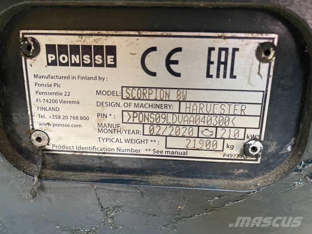 Ponsse Scorpion Abatteuse