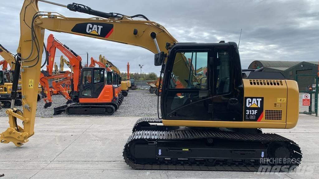 CAT 313 F LGC Pelle sur chenilles