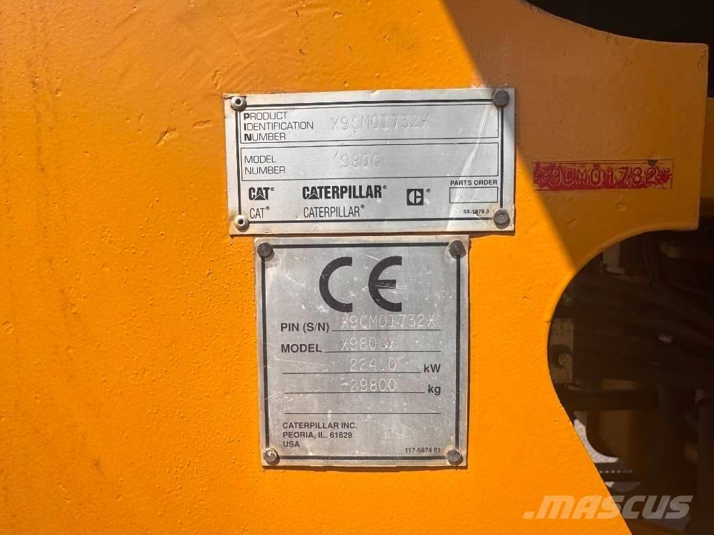 CAT 980 G Chargeuse sur pneus