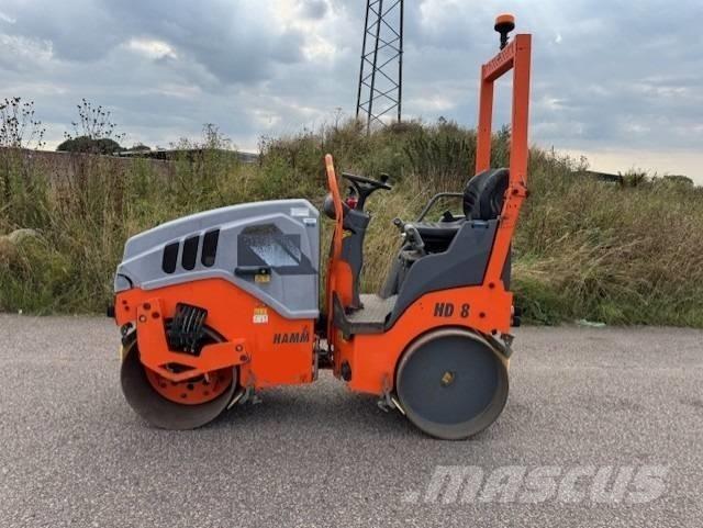 Hamm HD 8 VV Rouleaux tandem