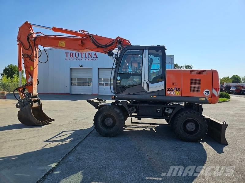 Hitachi ZX 190 W-3 Pelle sur pneus