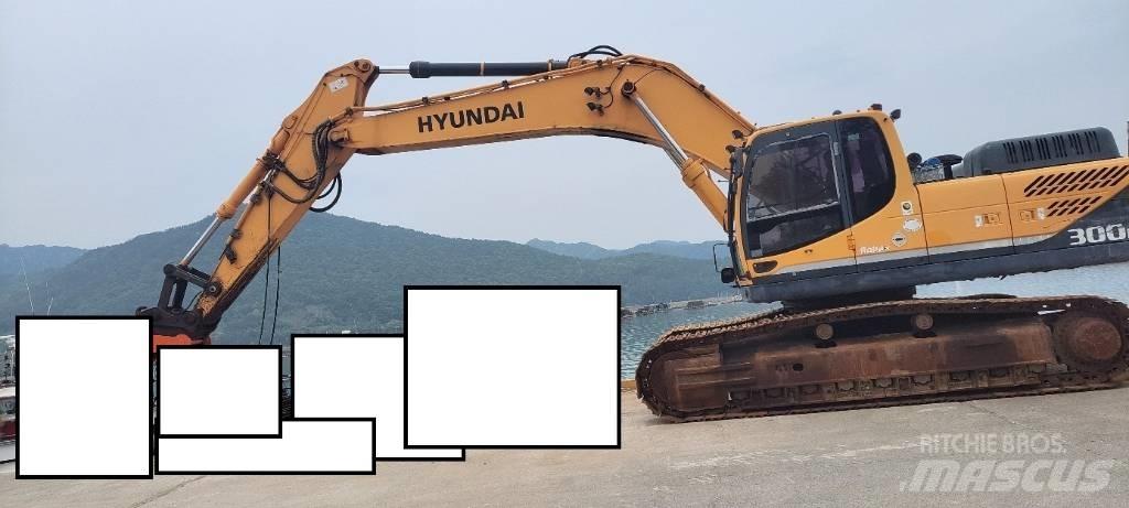 Hyundai Robex 300 LC Pelle sur chenilles