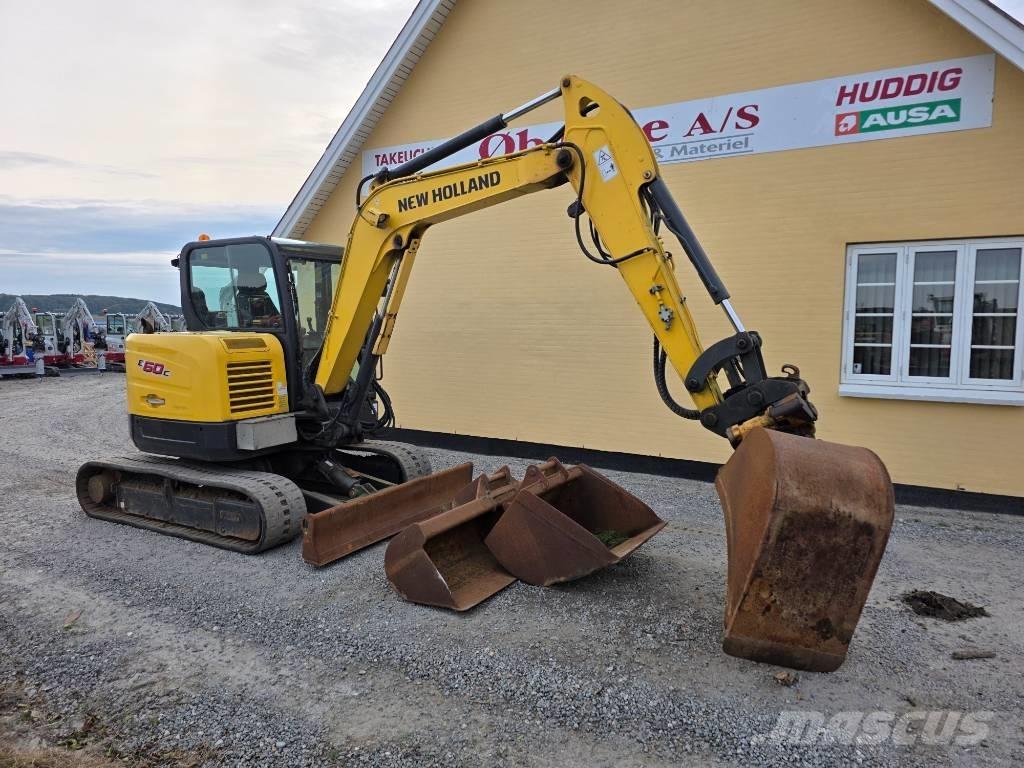 New Holland E60C Mini pelle < 7t