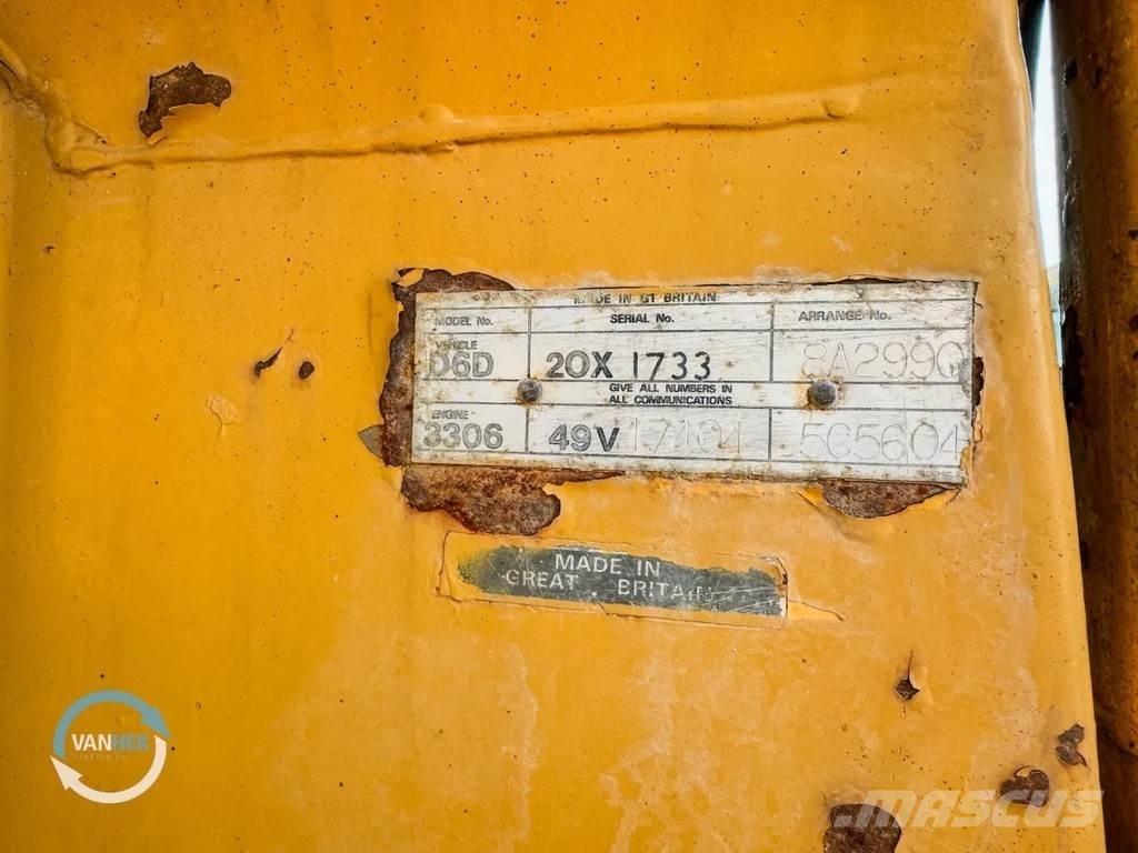 CAT D6D Bouteurs sur chenilles