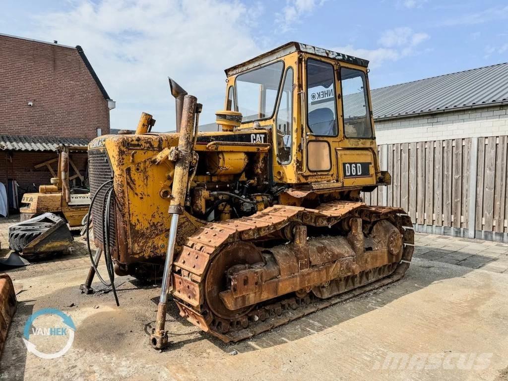 CAT D6D Bouteurs sur chenilles