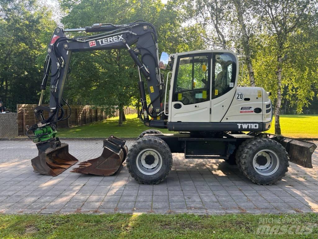 Terex TW 110 Pelle sur pneus