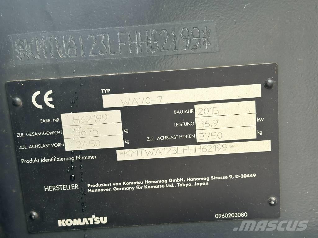 Komatsu WA 70 Chargeuse sur pneus