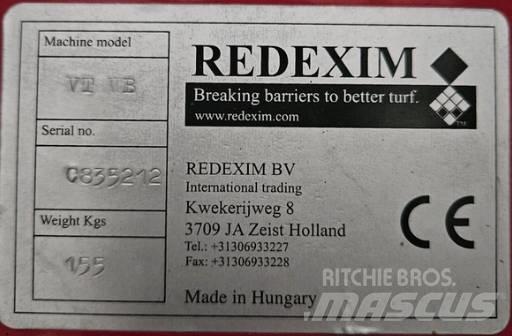 Redexim Verti-Top WB Balayeuse / Autolaveuse