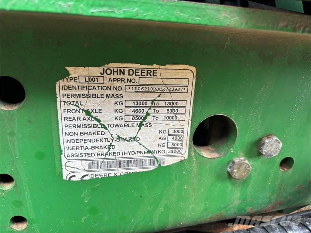 John Deere 6210R Tracteur