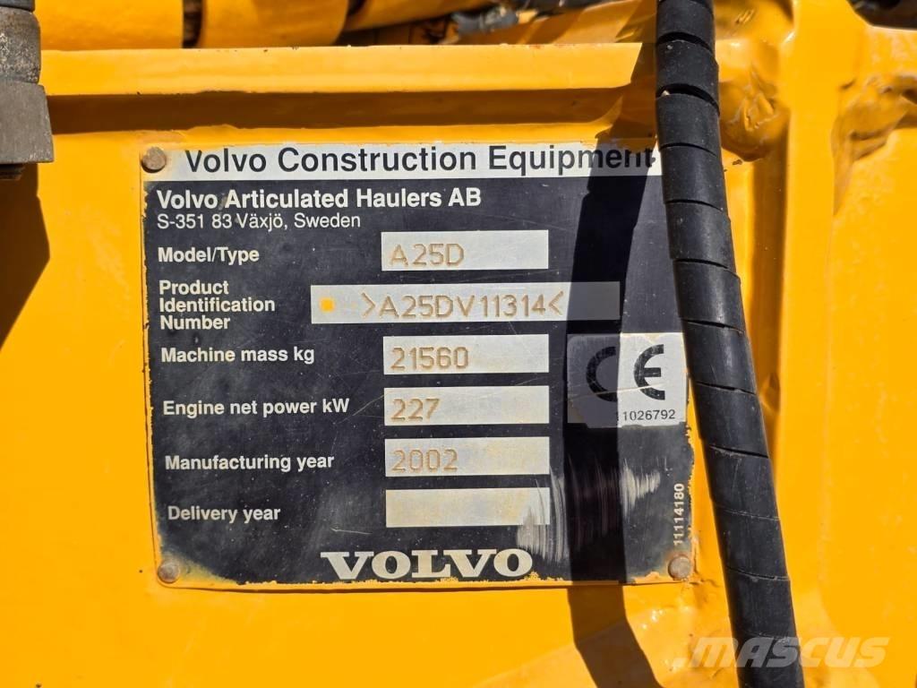 Volvo A25 D Mini tombereau