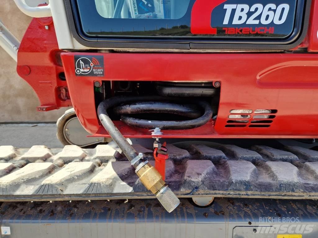 Takeuchi TB 260 Mini pelle < 7t