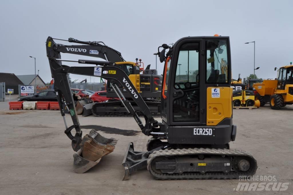 Volvo ECR 25 D Mini pelle < 7t