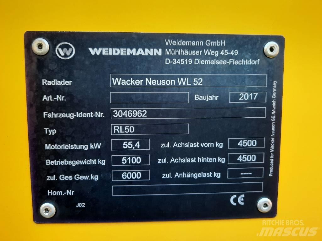 Wacker Neuson WL 52 Chargeuse sur pneus
