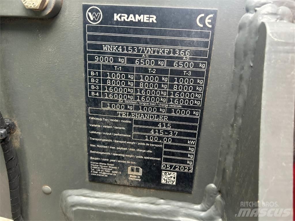 Kramer KT 407 Chariot télescopique