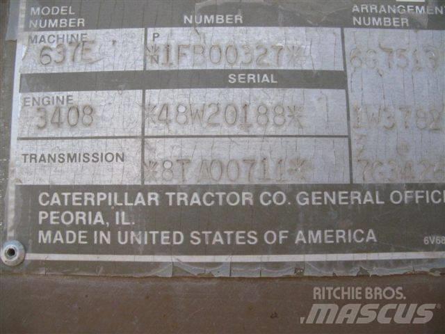 CAT 637E Scraper