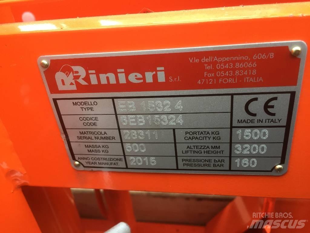  Rinieri EB 1532 4 Accessoires chargeur frontal