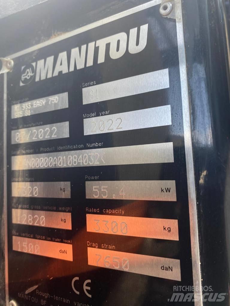 Manitou MT 933 Easy Chariot télescopique