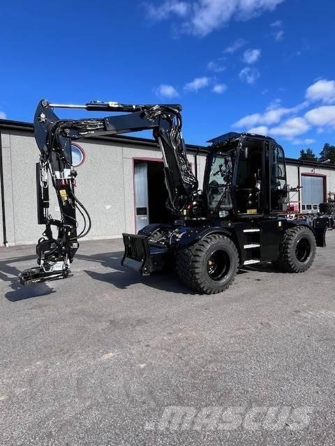 JCB Hydradig Pelle sur pneus