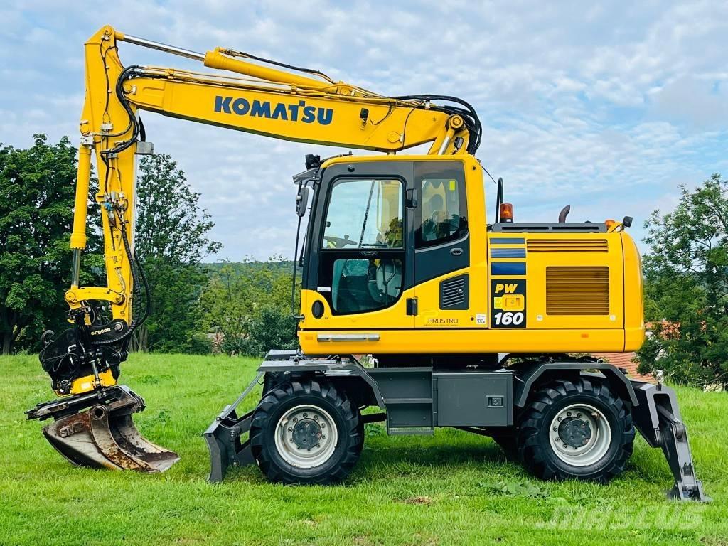 Komatsu PW 160 - 10 Pelle sur pneus