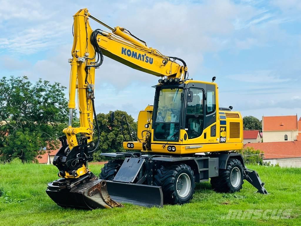 Komatsu PW 160 - 10 Pelle sur pneus
