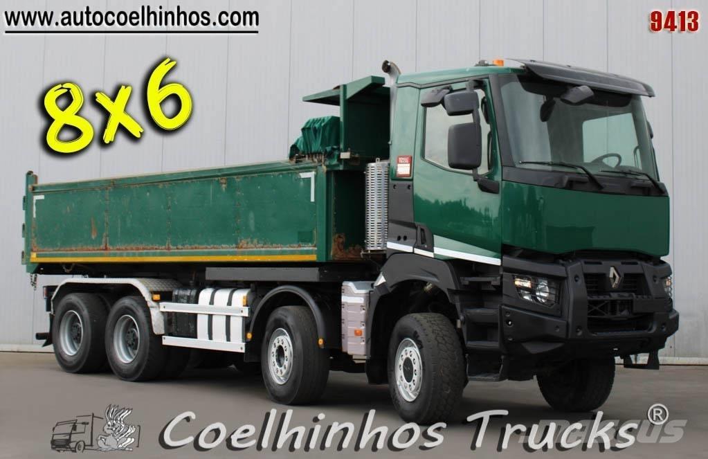 Renault K 460  8x6 Camion benne