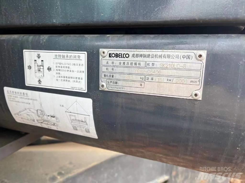 Kobelco SK210 Pelle sur chenilles