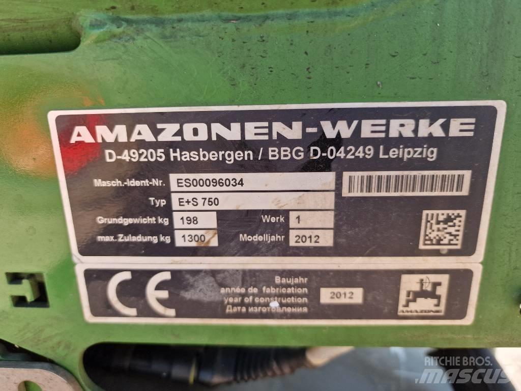 Amazone E+S 750 Sableuse et saleuse