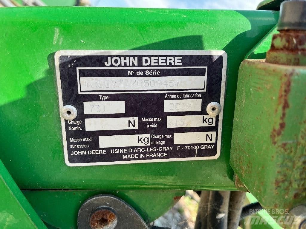 John Deere 731 Chargeur frontal, fourche