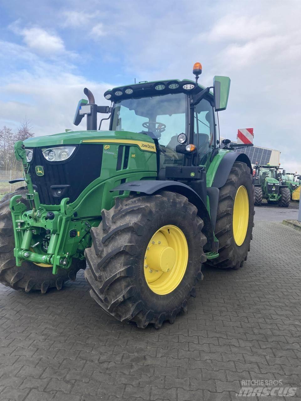 John Deere 6R 195 Tracteur