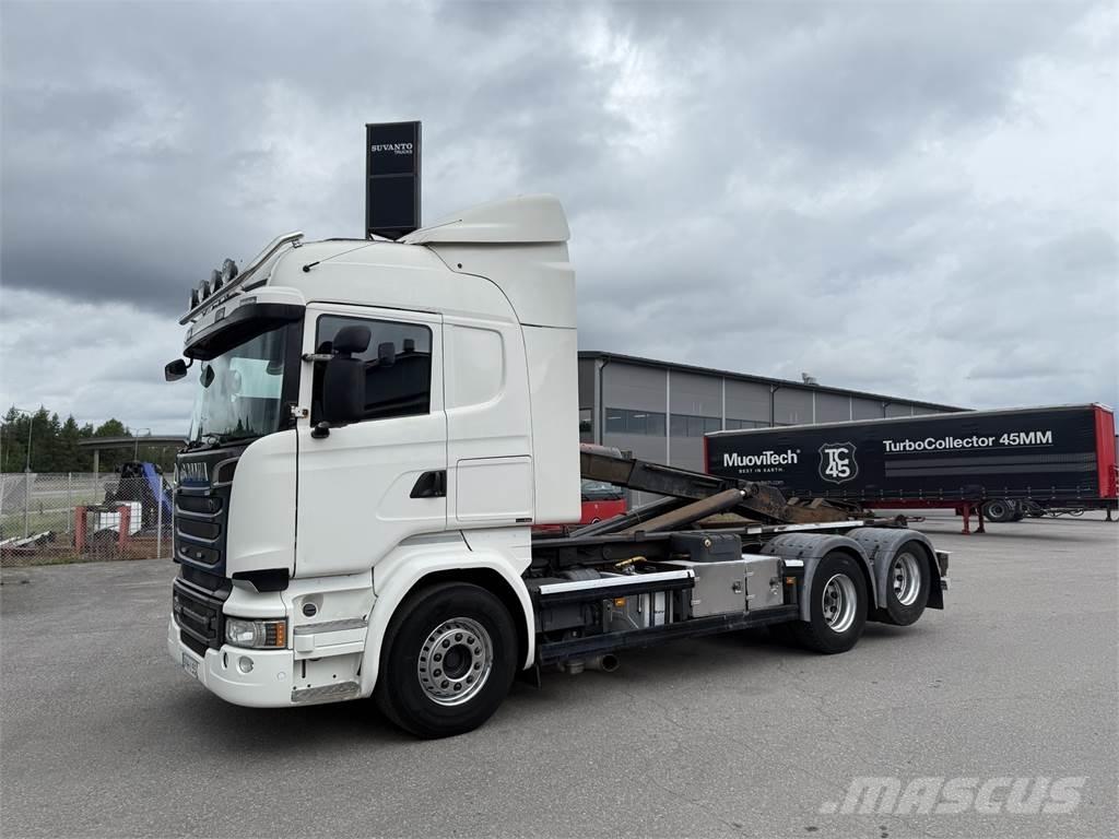 Scania R 520 6X2 Camion ampliroll