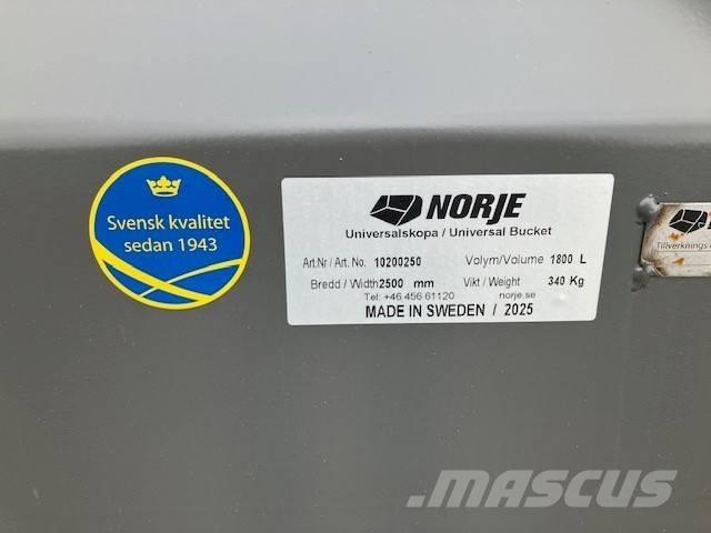 Norje Universalskopa Accessoires chargeur frontal