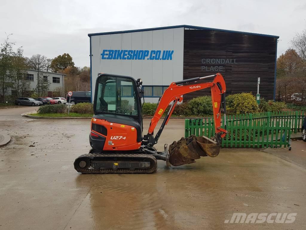 Kubota U27-4 Mini pelle < 7t
