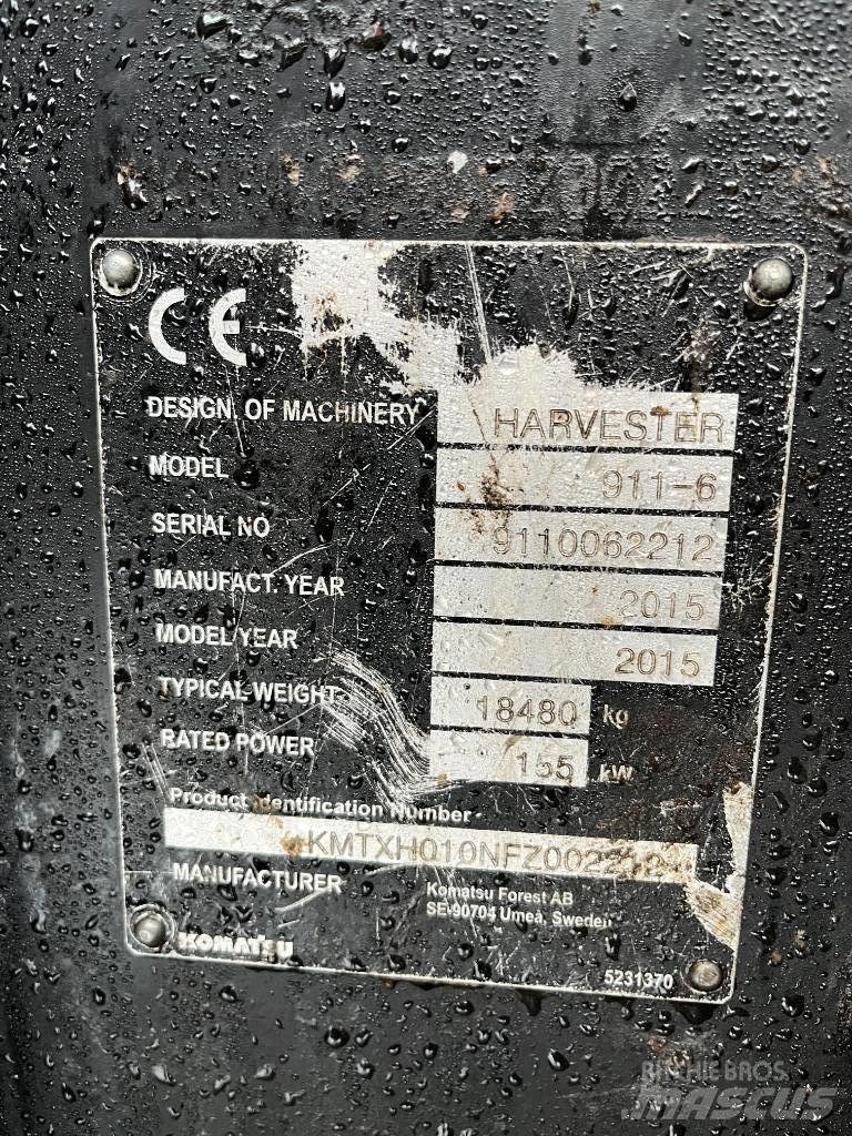 Komatsu 911.6 Abatteuse