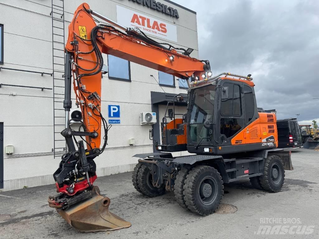 Doosan DX 165 W-5 Pelle sur pneus