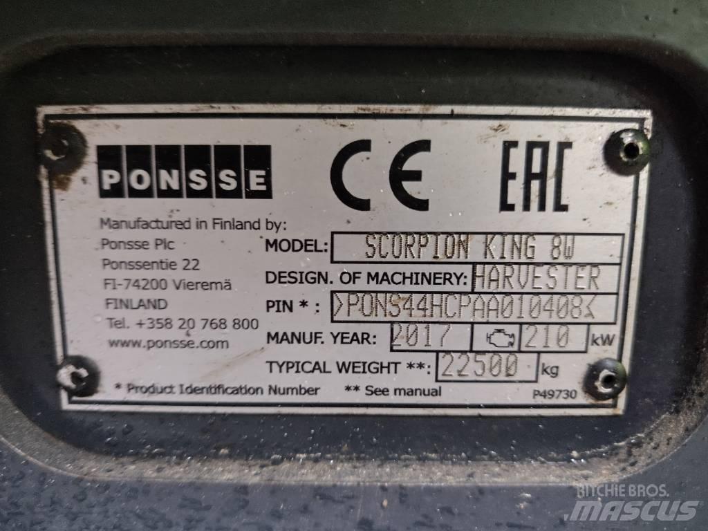 Ponsse Scorpion King Abatteuse