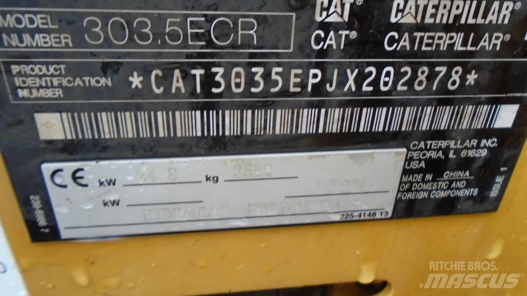 CAT 303.5 E CR Mini pelle < 7t
