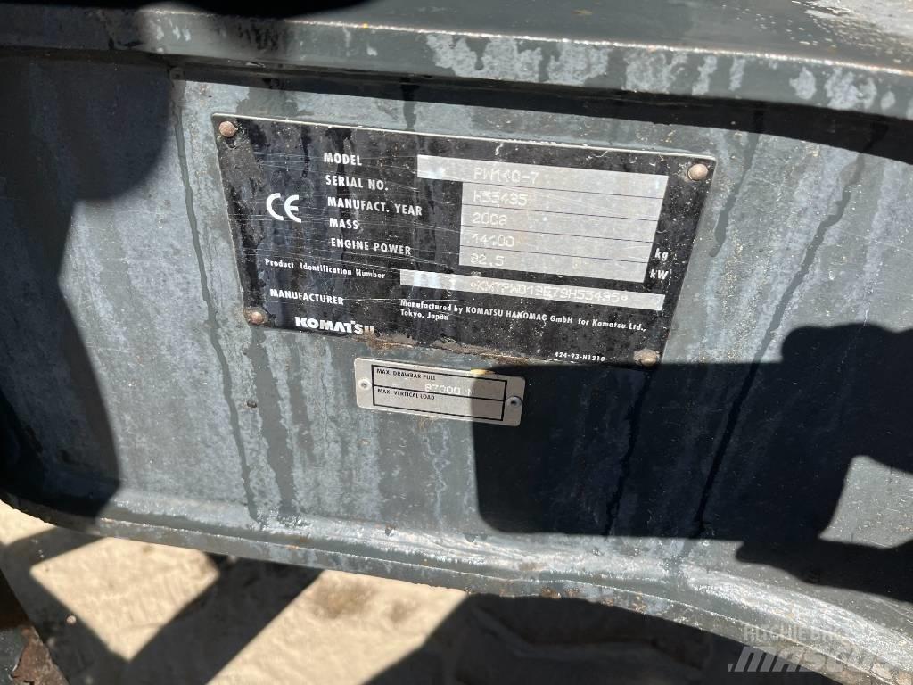 Komatsu PW 140-7 Pelle sur pneus