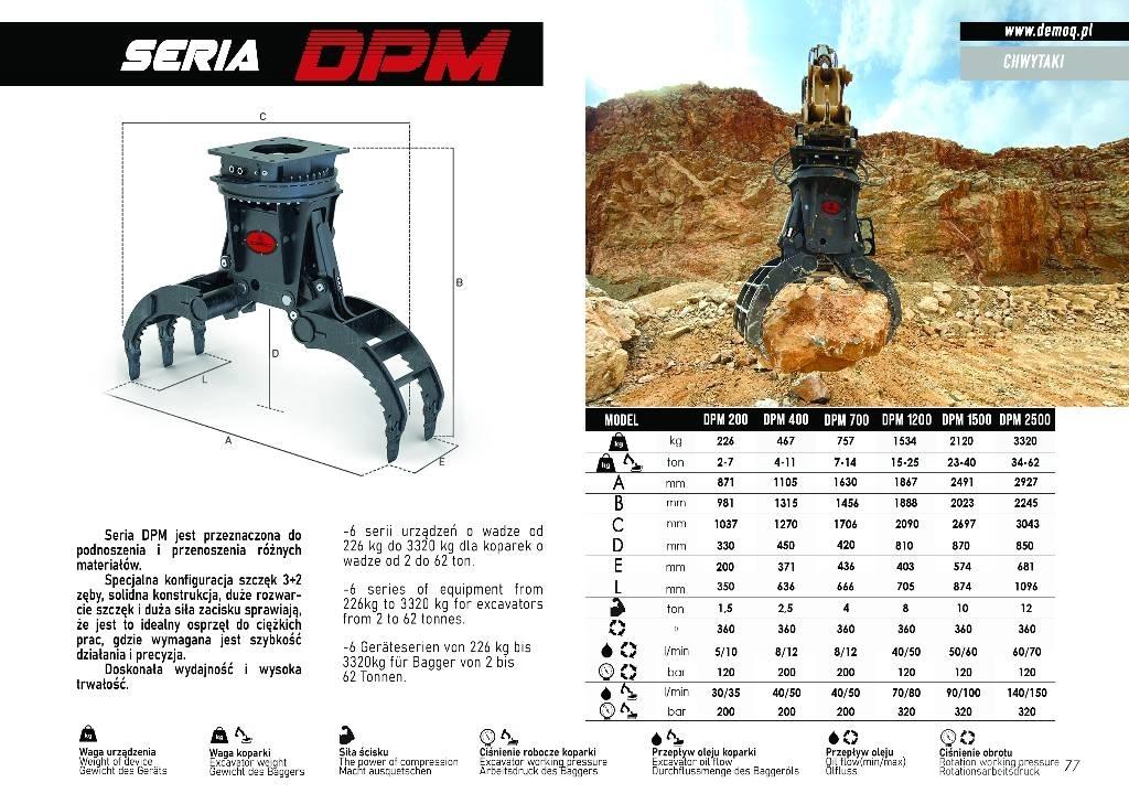  DEMOQ DPM1200 Grappin