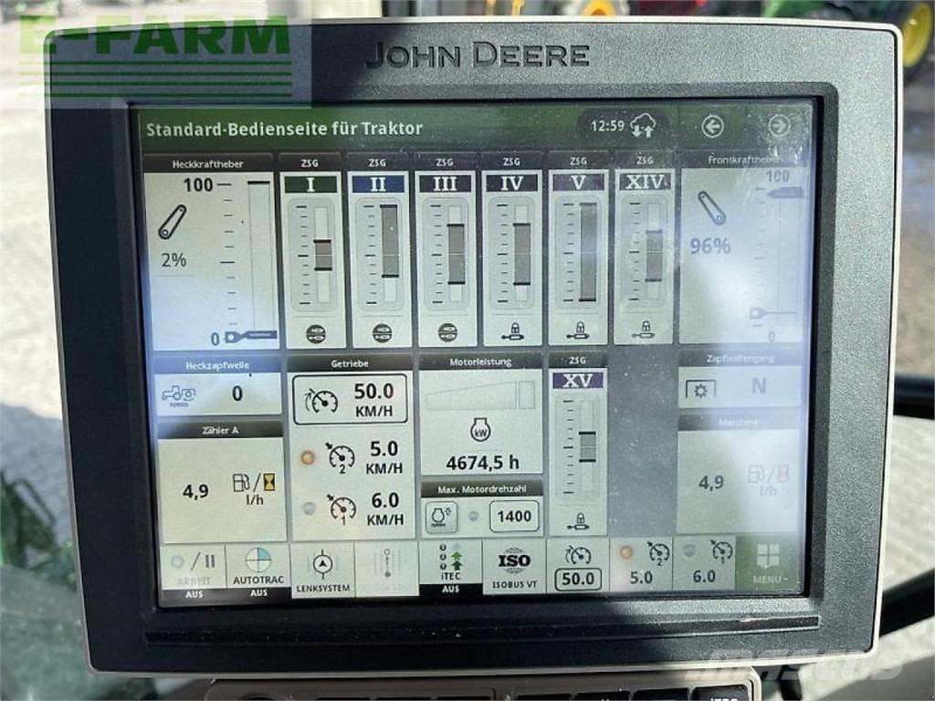 John Deere 6250r Tracteur