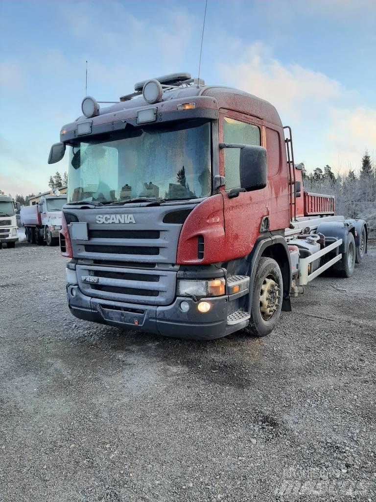 Scania P 420 Camion porte container