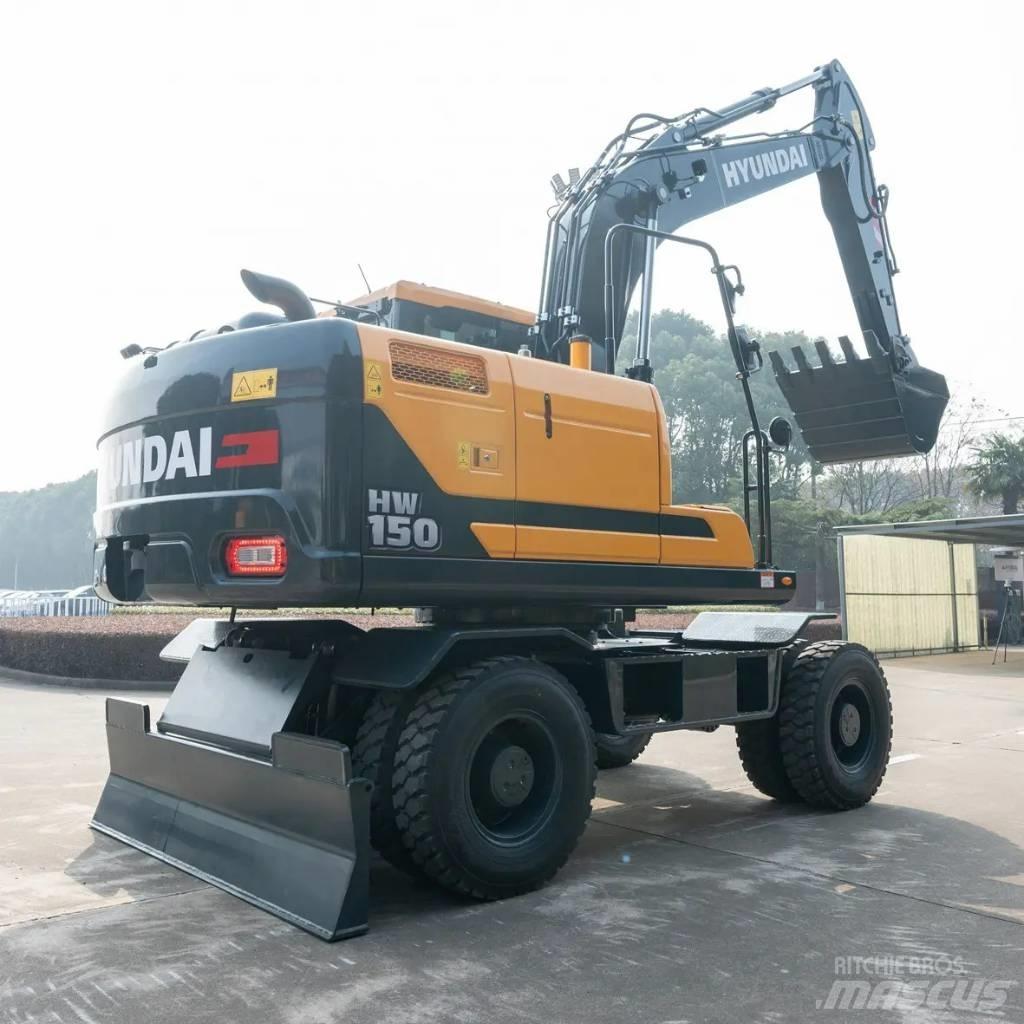 Hyundai HW 150 Pelle sur pneus