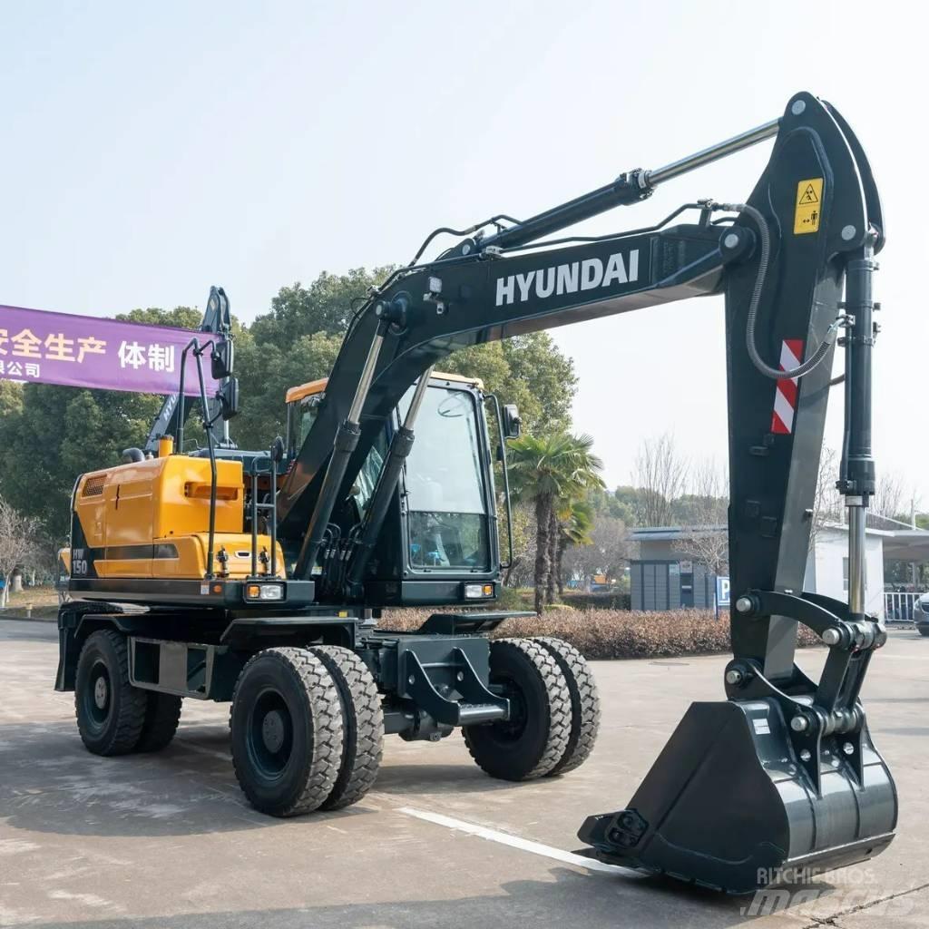 Hyundai HW 150 Pelle sur pneus