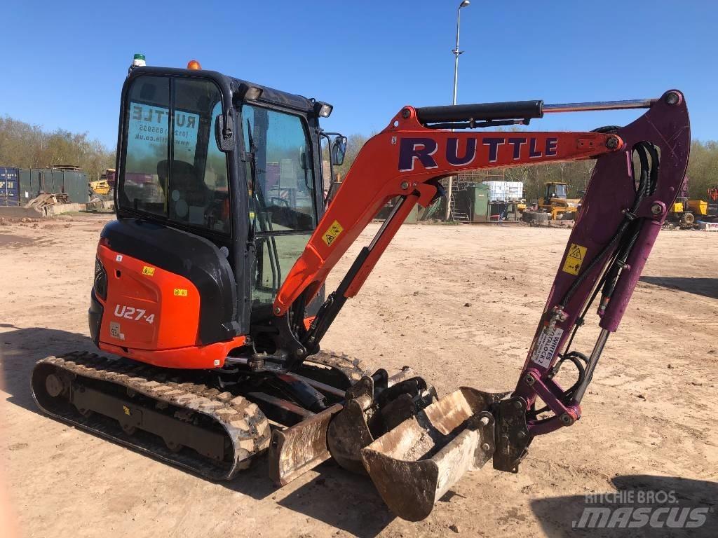 Kubota U 27-4 Mini pelle < 7t