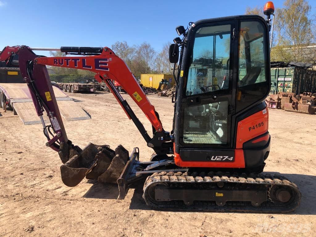 Kubota U 27-4 Mini pelle < 7t