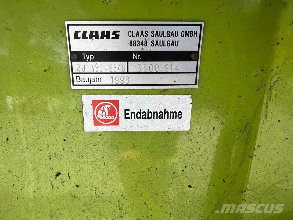 CLAAS RU 450 Ensileuse automotrice