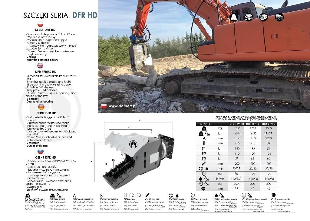  DEMOQ DFR21 HD Concasseur de Travaux Publics