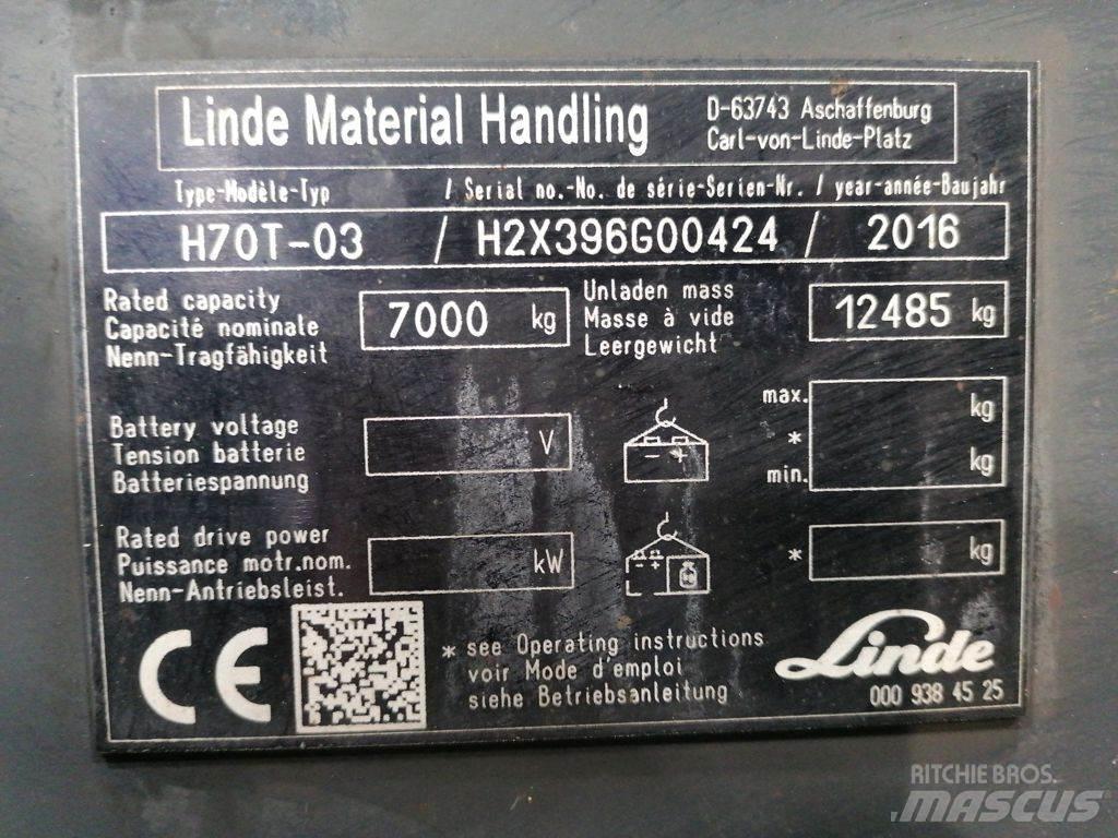 Linde H70T-01 Chariots GPL