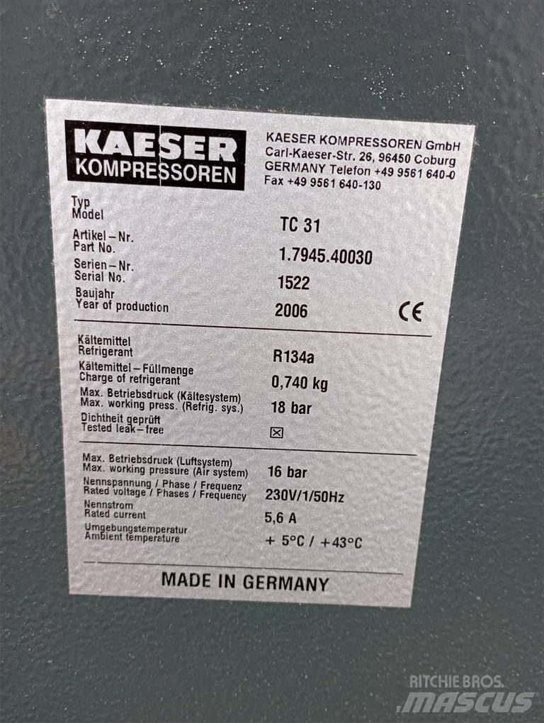 Kaeser TC31 Compresseur