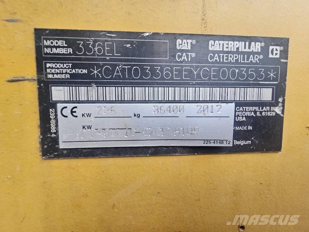 CAT 336EL / 330 336FL Pelle sur chenilles